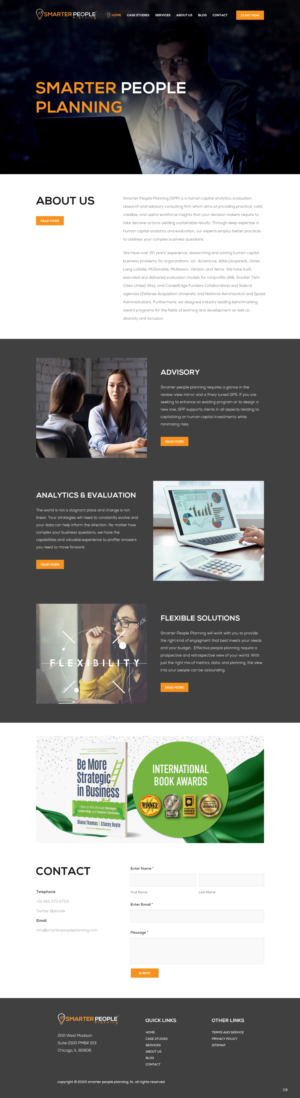 Web-Design von pb für Smarter People Planning | Design: #24748503