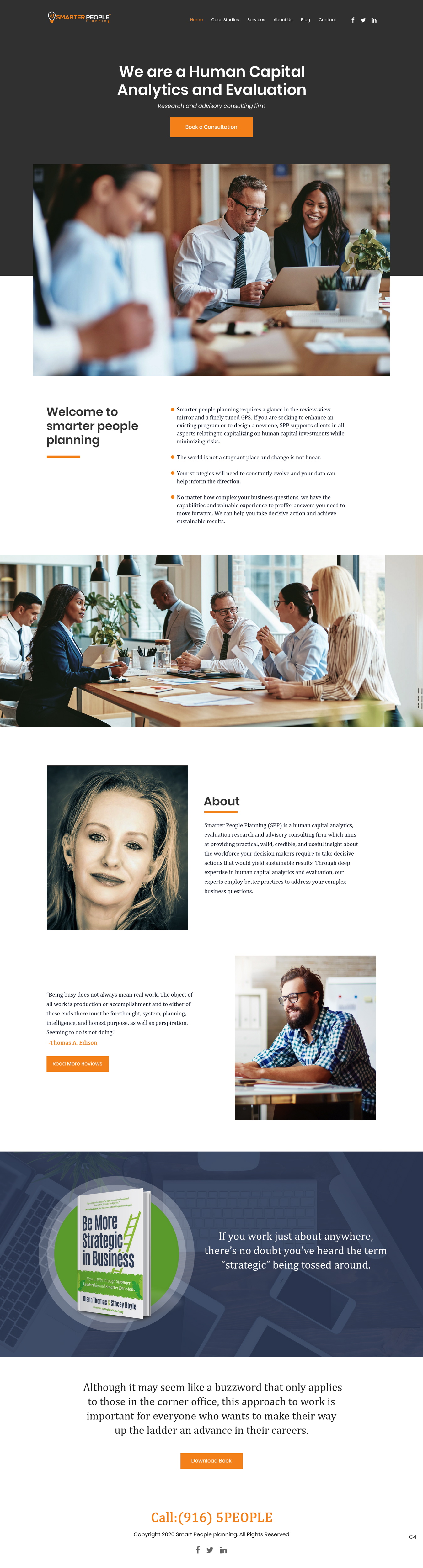Web Design by pb for Smarter People Planning | Design #24748504