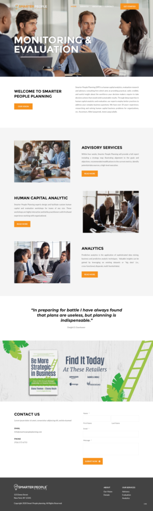Web-Design von pb für Smarter People Planning | Design: #24748506