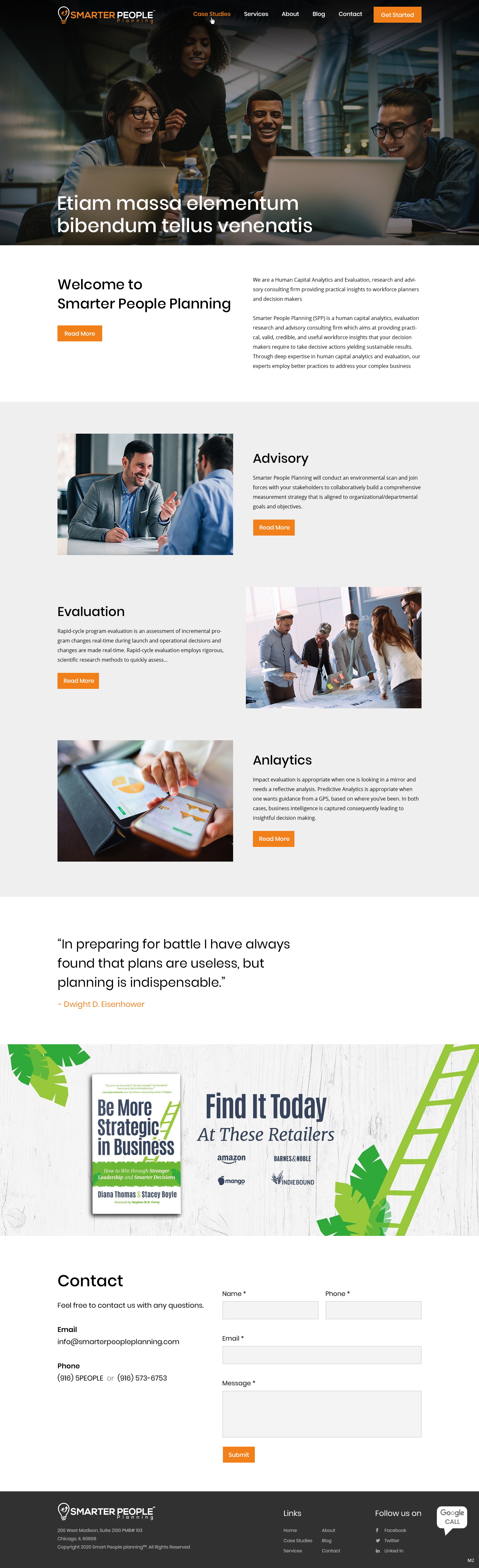 Web Design by pb for Smarter People Planning | Design #24748521