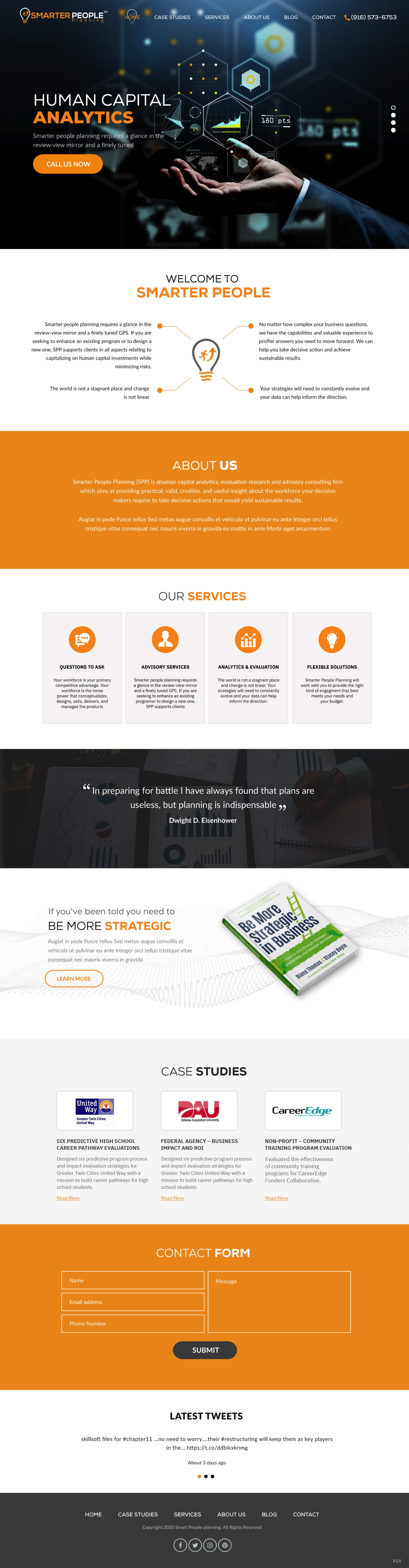 Web Design by pb for Smarter People Planning | Design #24847411