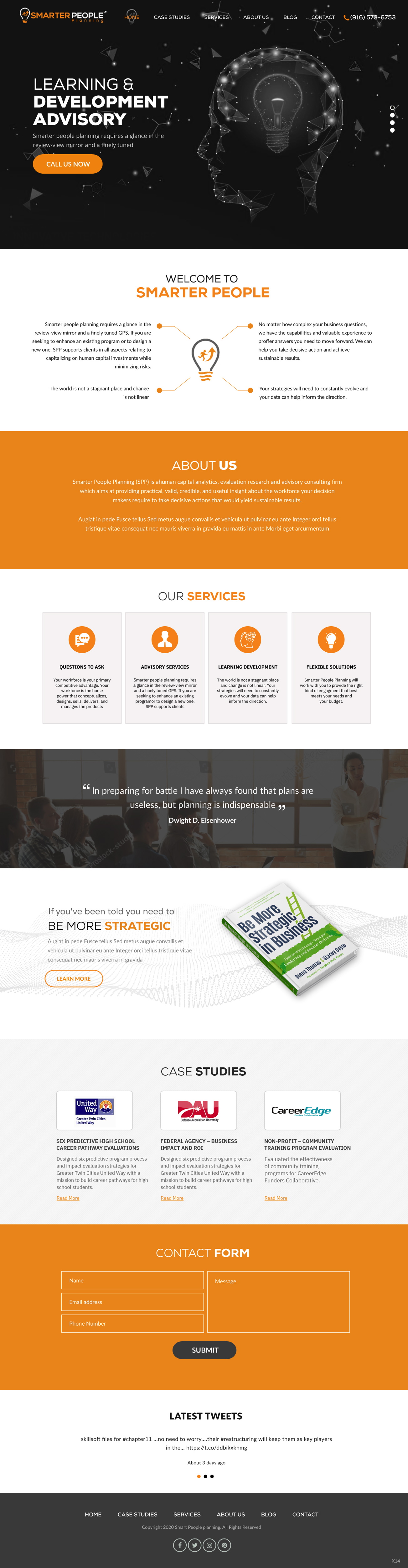 Web Design by pb for Smarter People Planning | Design #24866313