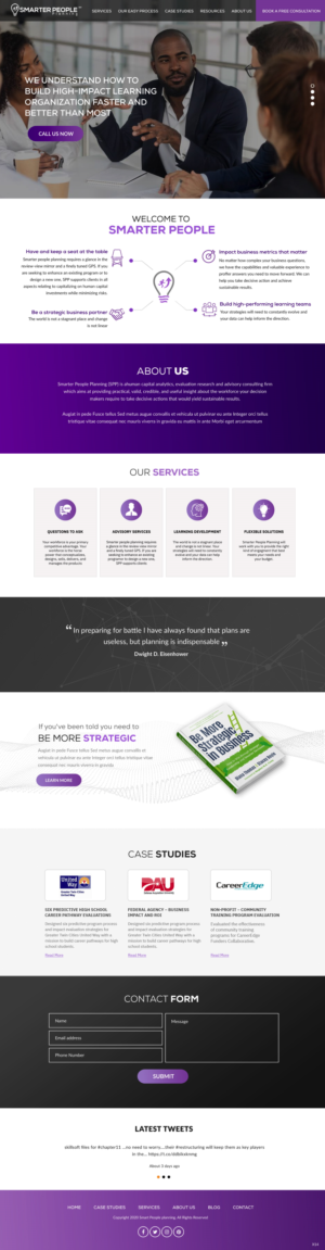 Web-Design von pb für Smarter People Planning | Design: #24942253