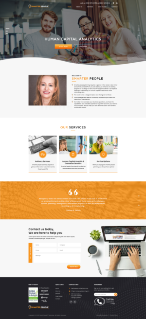 Web Design by Tamil Tech for Smarter People Planning | Design #24790216