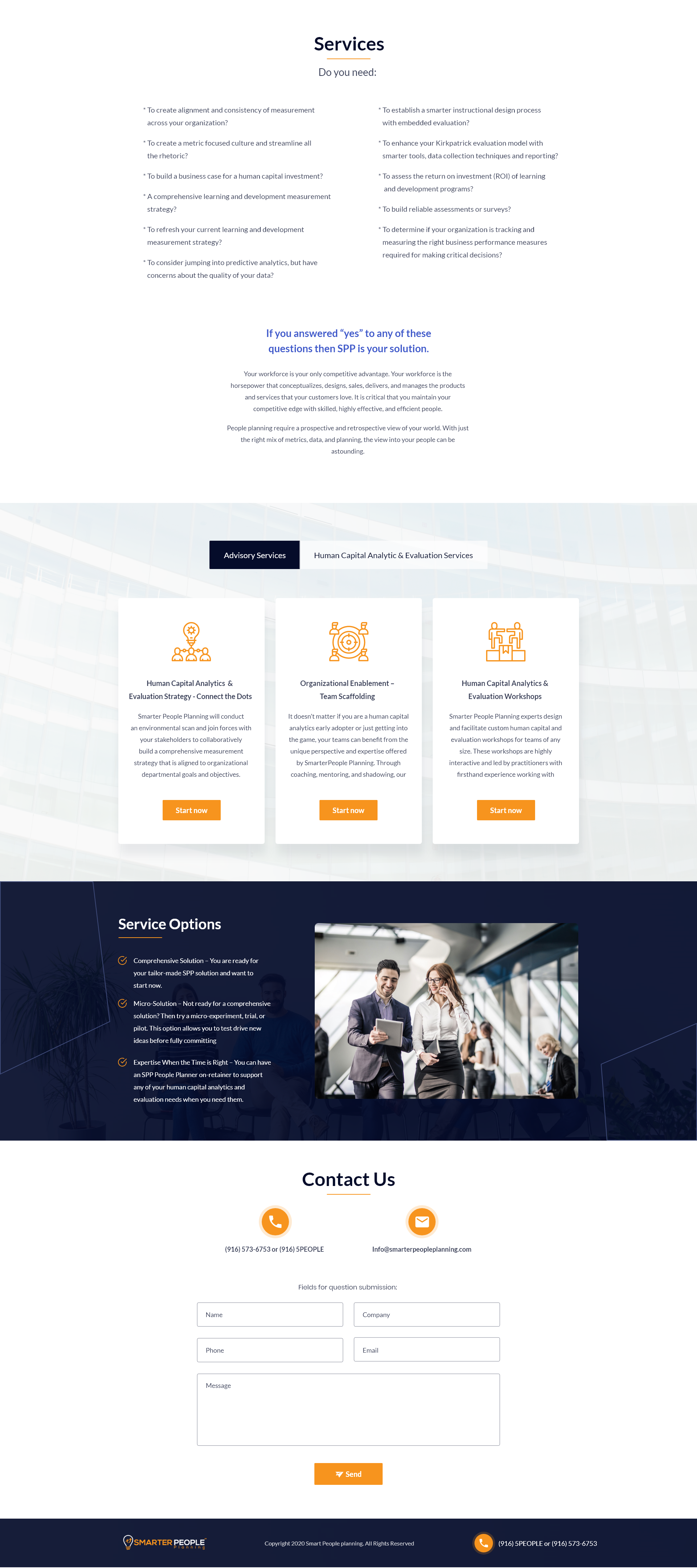 Web Design by Double d for Smarter People Planning | Design #24777107