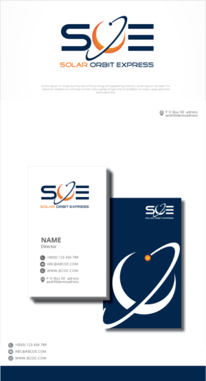 Logo Design by graphicevolution for Solar Orbit Express | Design: #24736203