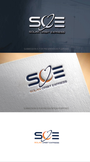 Logo Design by graphicevolution for Solar Orbit Express | Design: #24736204