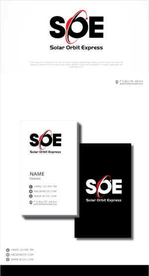 Logo Design by graphicevolution for Solar Orbit Express | Design: #24737010