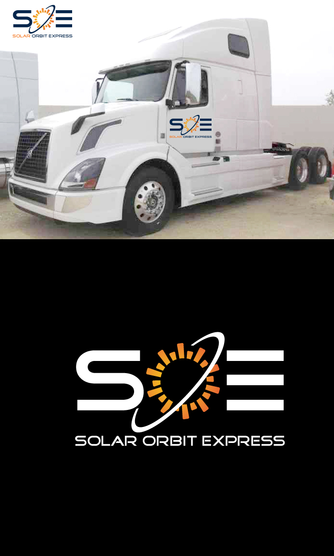 Logo Design by graphicevolution for Solar Orbit Express | Design #24753842