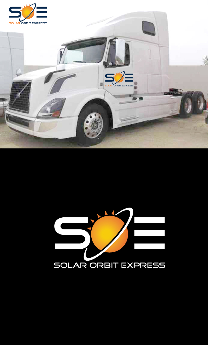 Logo Design by graphicevolution for Solar Orbit Express | Design #24753875