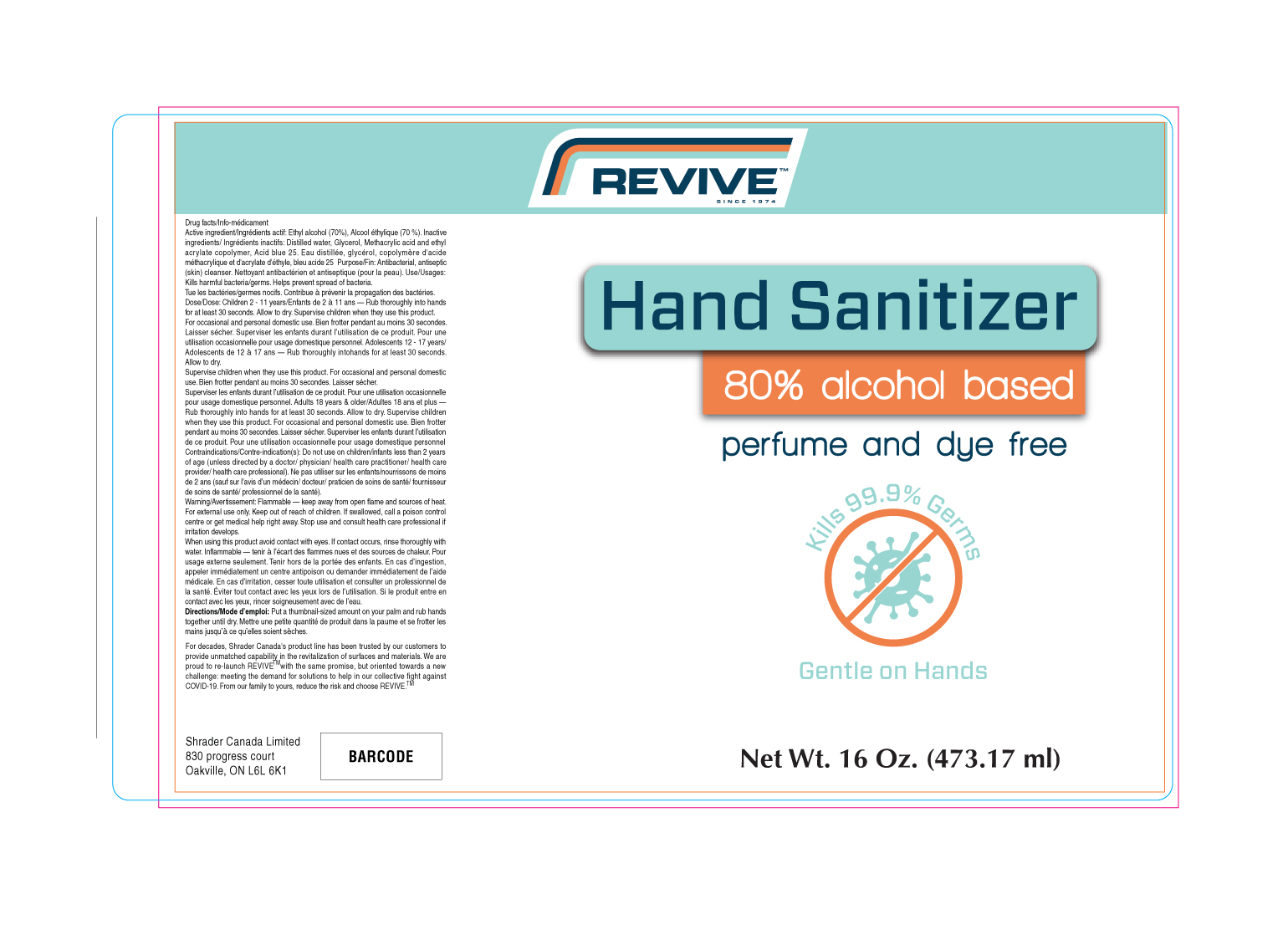 Label Design by Chaitanya S. for Shrader Canada Limited | Design #24758605