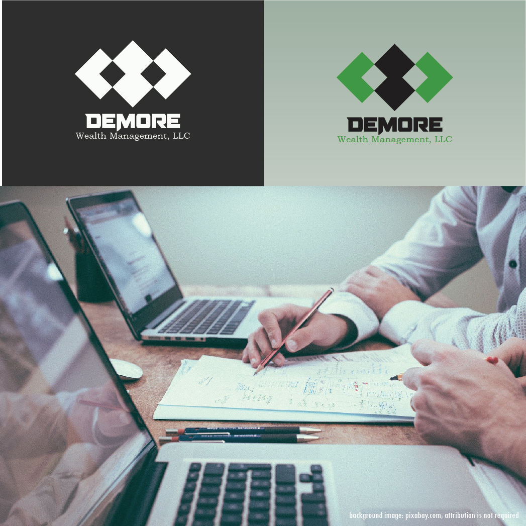 Logo Design by @gus for DeMore Wealth Management, LLC | Design #24735288