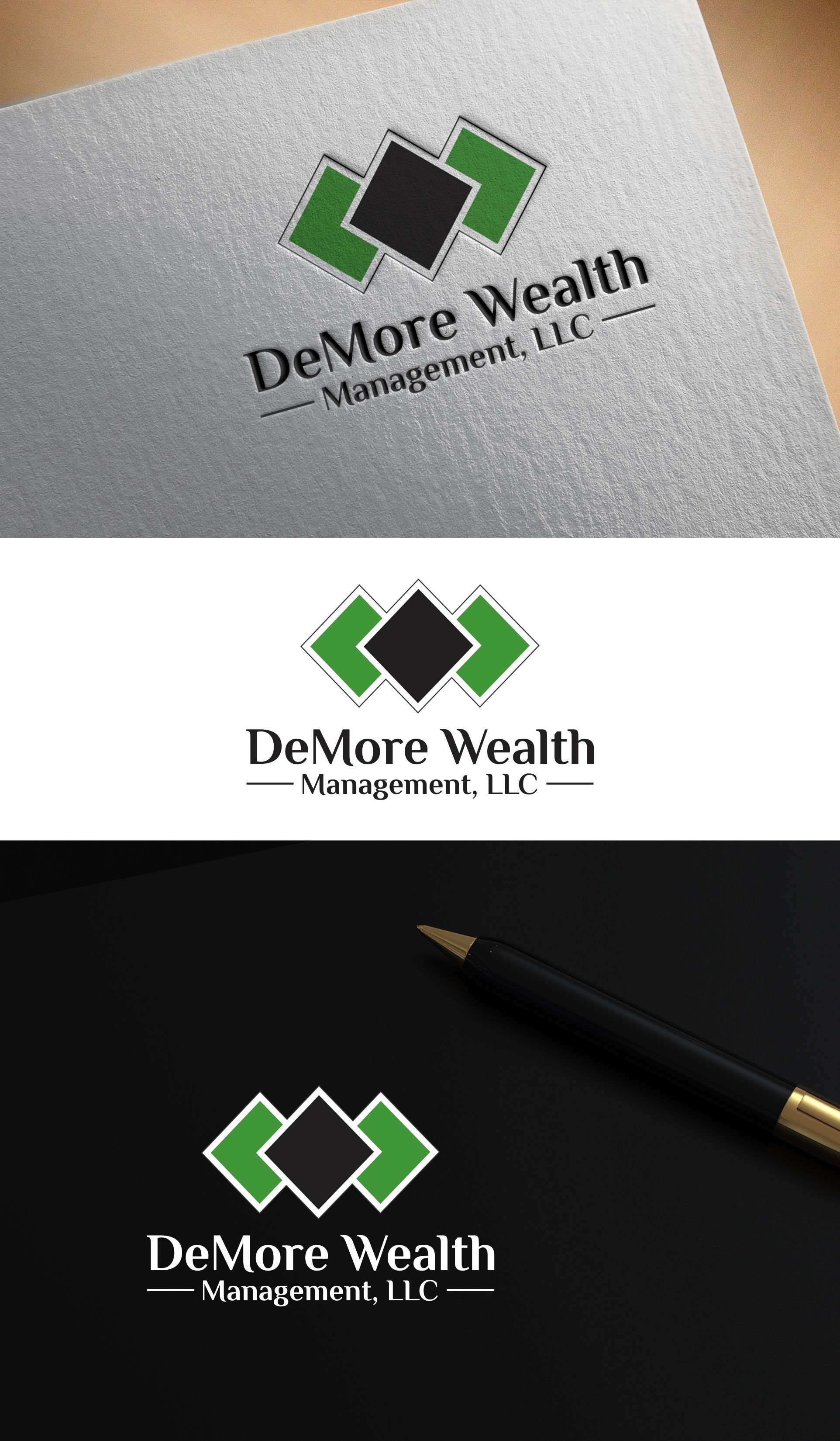 Diseño de Logo por V Solutions para DeMore Wealth Management, LLC | Diseño #24789026