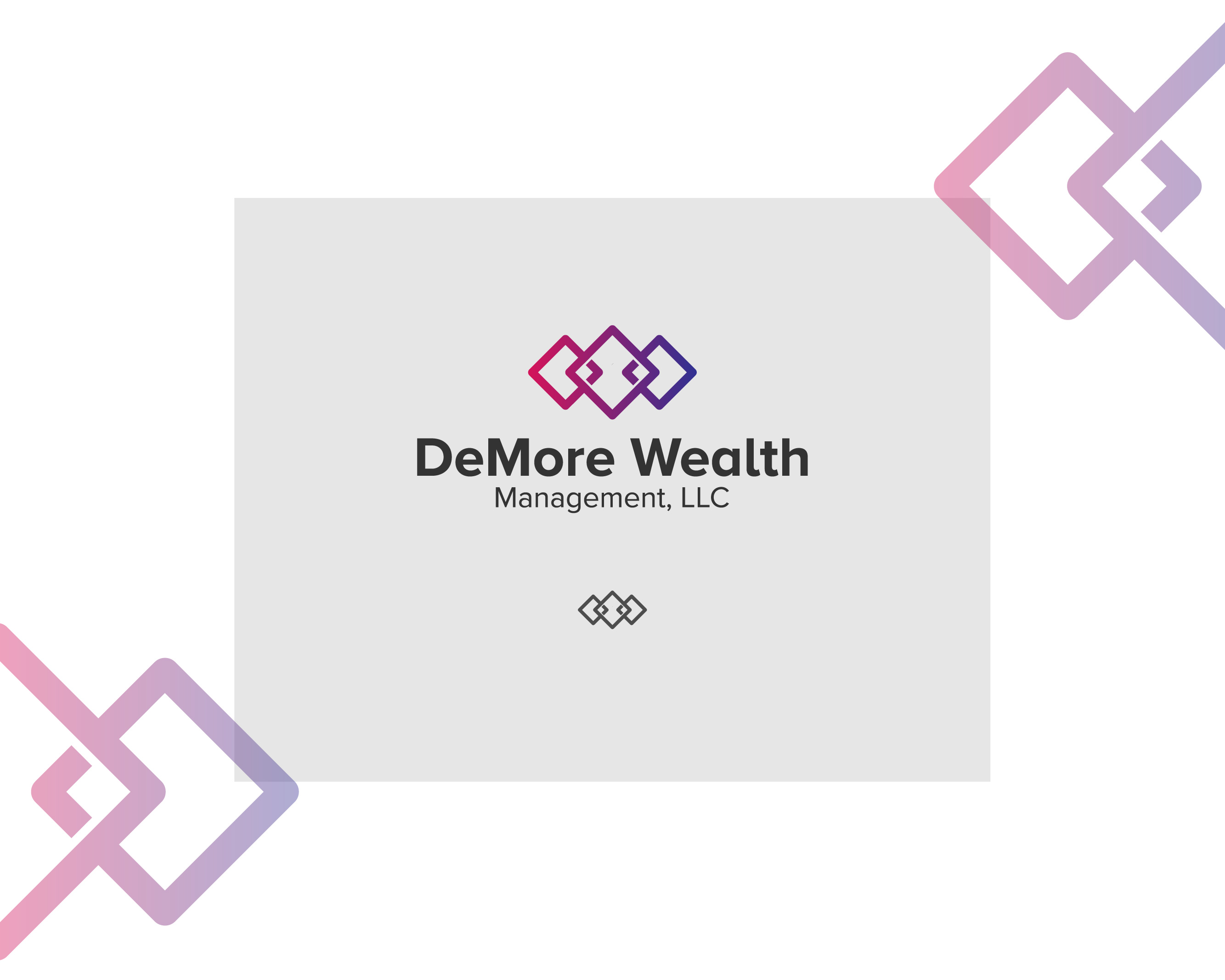 Logo Design by Mohamed 65 for DeMore Wealth Management, LLC | Design #24745475
