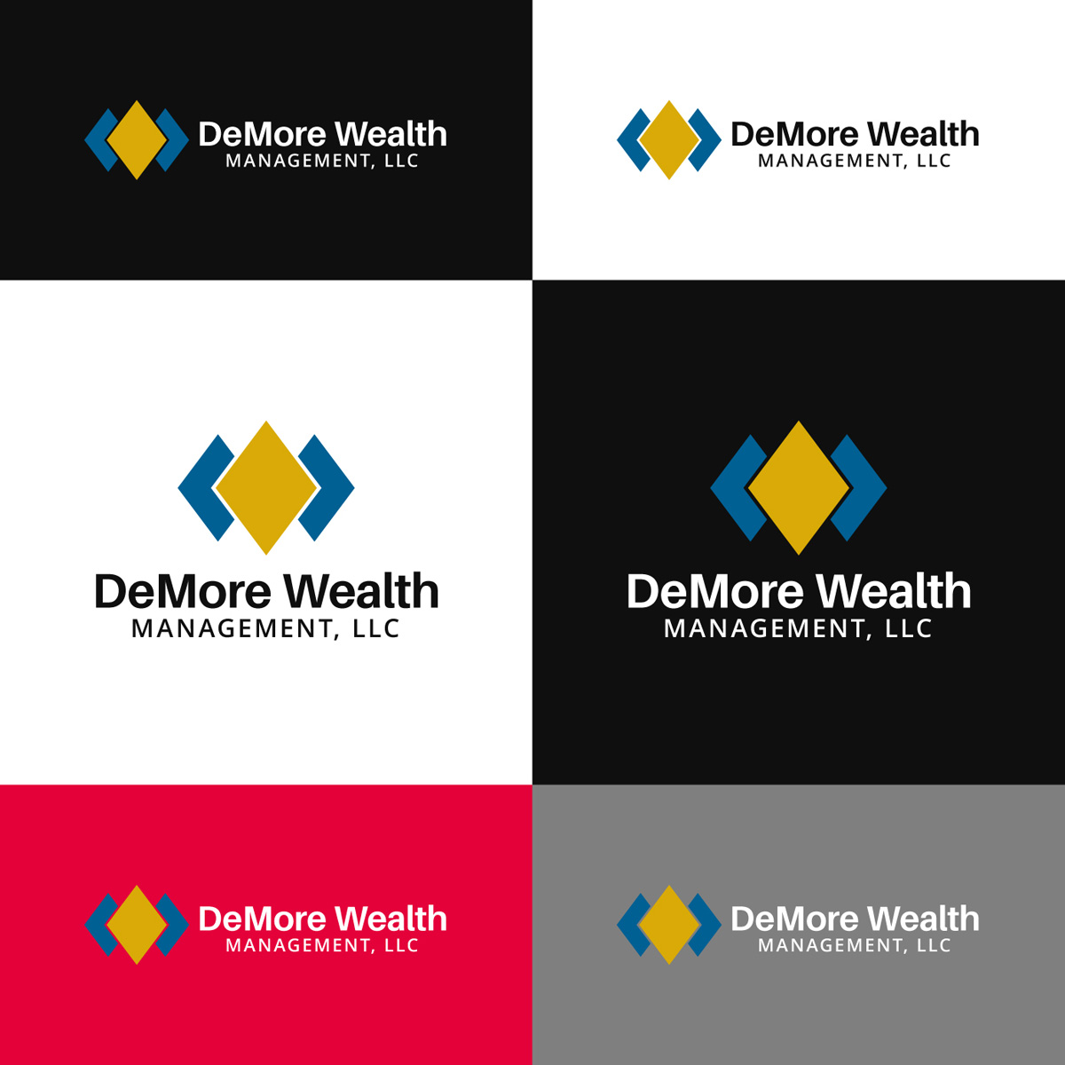 Logo Design by henok mulugeta8 for DeMore Wealth Management, LLC | Design #24749835