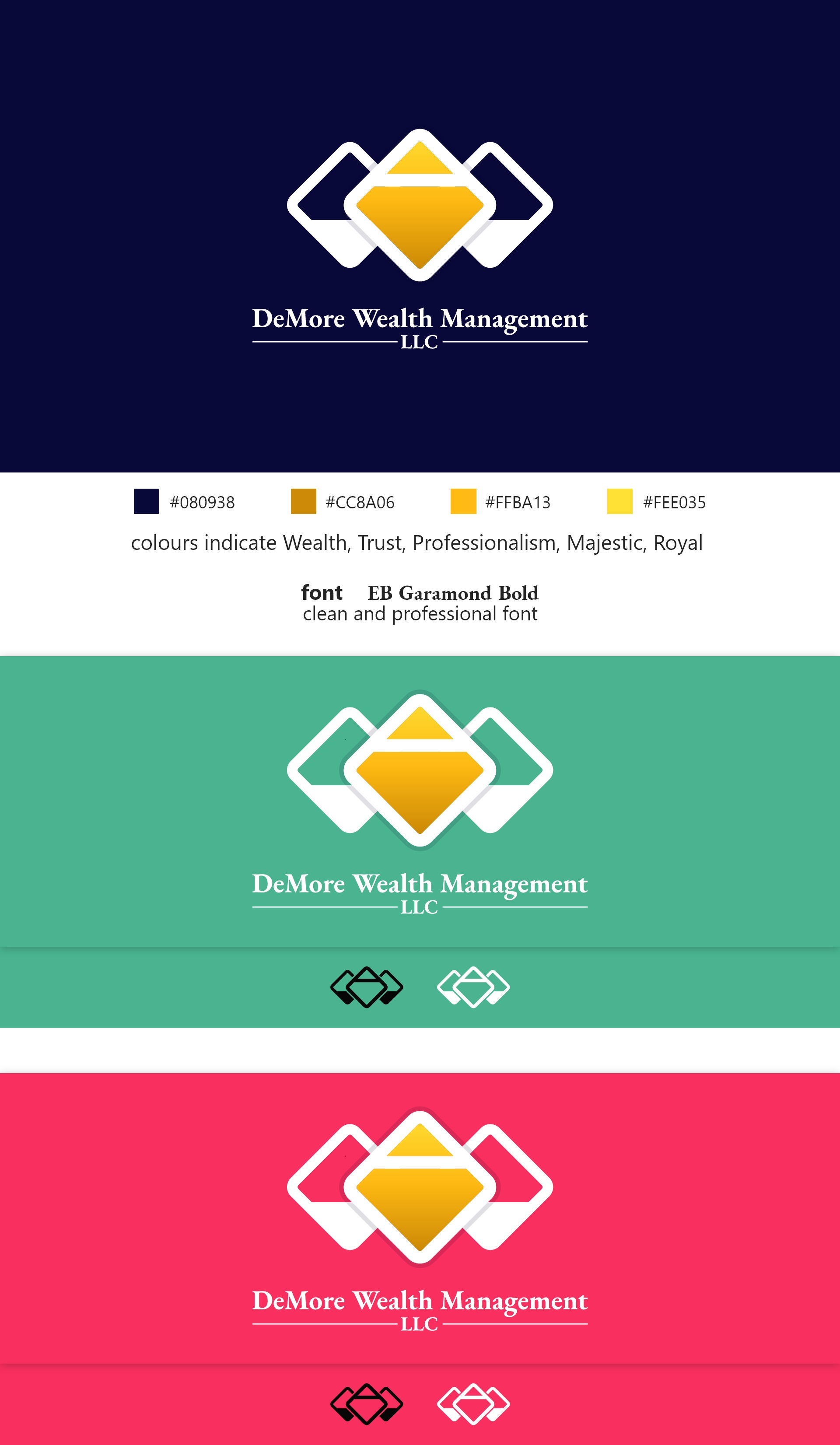 Diseño de Logo por SameSam94 para DeMore Wealth Management, LLC | Diseño #24792597