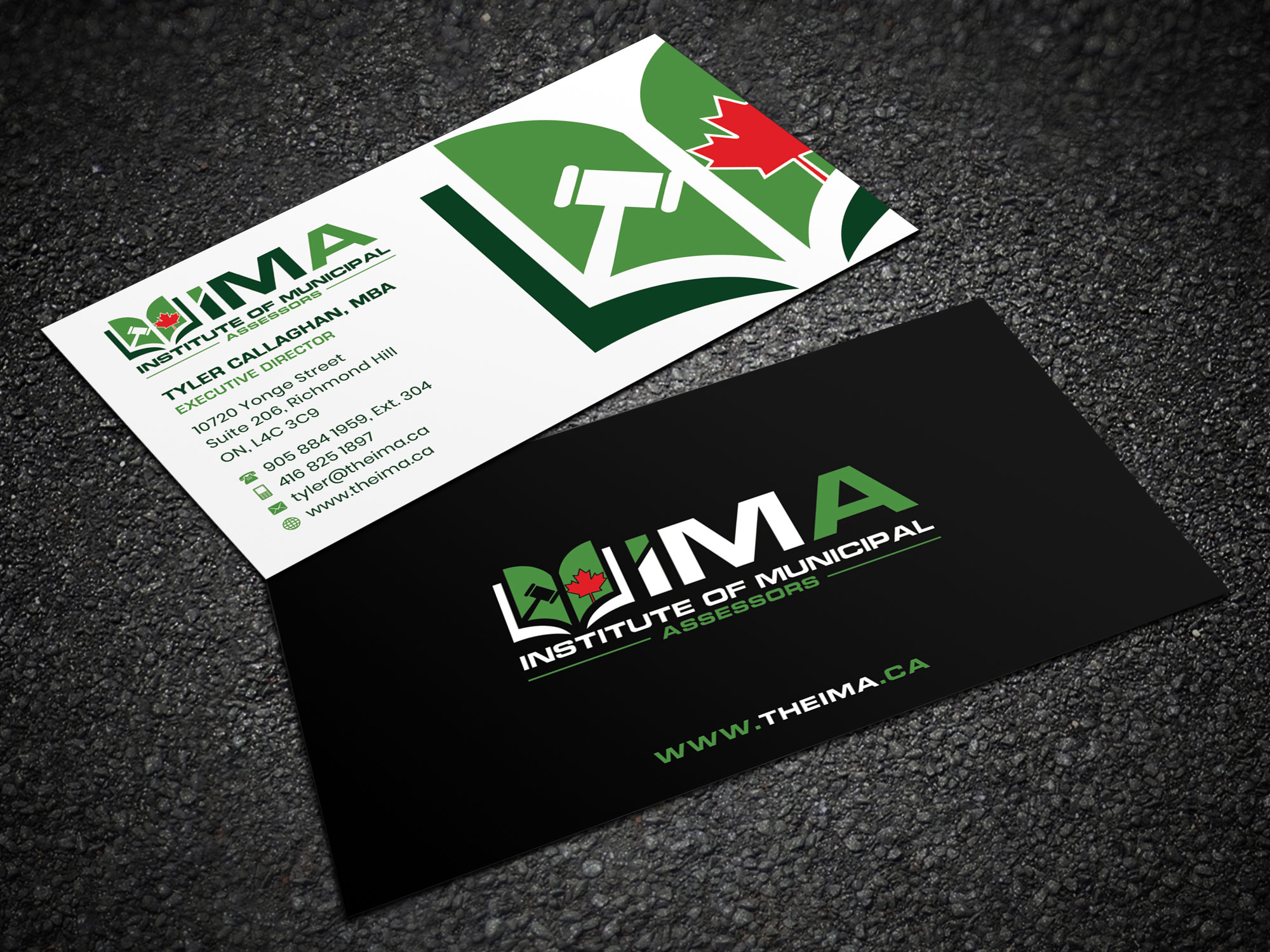 Business Card Design by Sandaruwan for The Institute of Municipal Assessors | Design #24739115