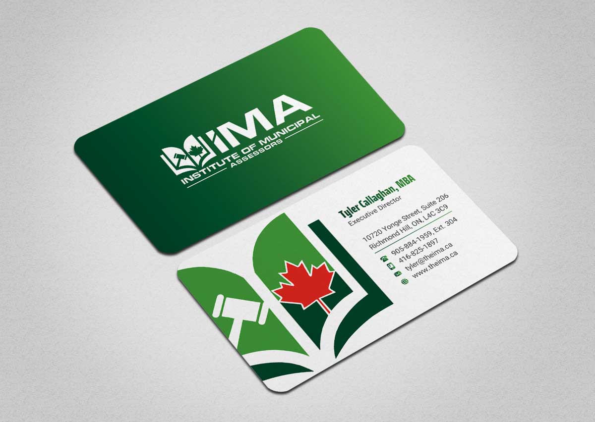Design de Carte de Visite par INDIAN_Ashok pour The Institute of Municipal Assessors | Design #24740887