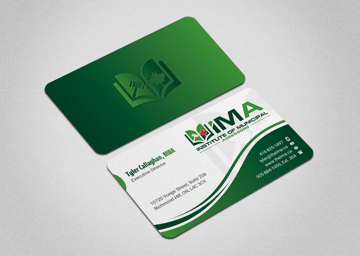 Design de Carte de Visite par INDIAN_Ashok pour The Institute of Municipal Assessors | Design #24740900