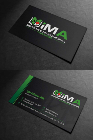 Business Card Design by INDIAN_Ashok for The Institute of Municipal Assessors | Design: #24740926