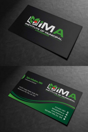 Business Card Design by INDIAN_Ashok for The Institute of Municipal Assessors | Design: #24740927