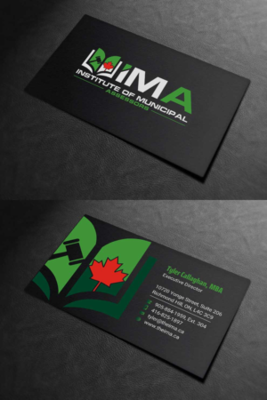 Business Card Design by INDIAN_Ashok for The Institute of Municipal Assessors | Design: #24740928