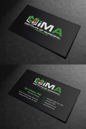 Business Card Design by INDIAN_Ashok for The Institute of Municipal Assessors | Design: #24740929