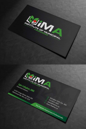 Business Card Design by INDIAN_Ashok for The Institute of Municipal Assessors | Design: #24740930