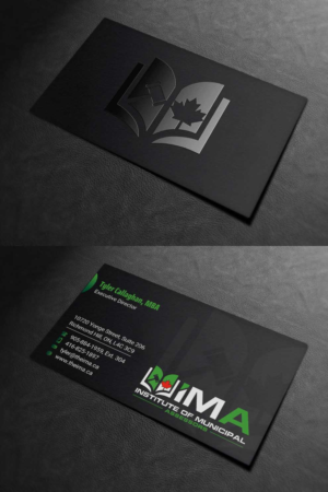 Business Card Design by INDIAN_Ashok for The Institute of Municipal Assessors | Design: #24740936