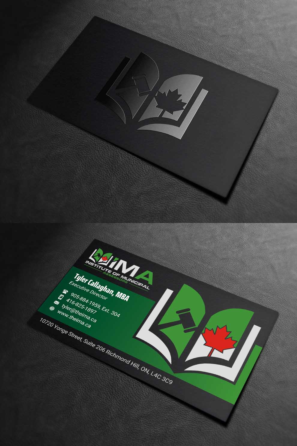 Design de Carte de Visite par INDIAN_Ashok pour The Institute of Municipal Assessors | Design #24740940