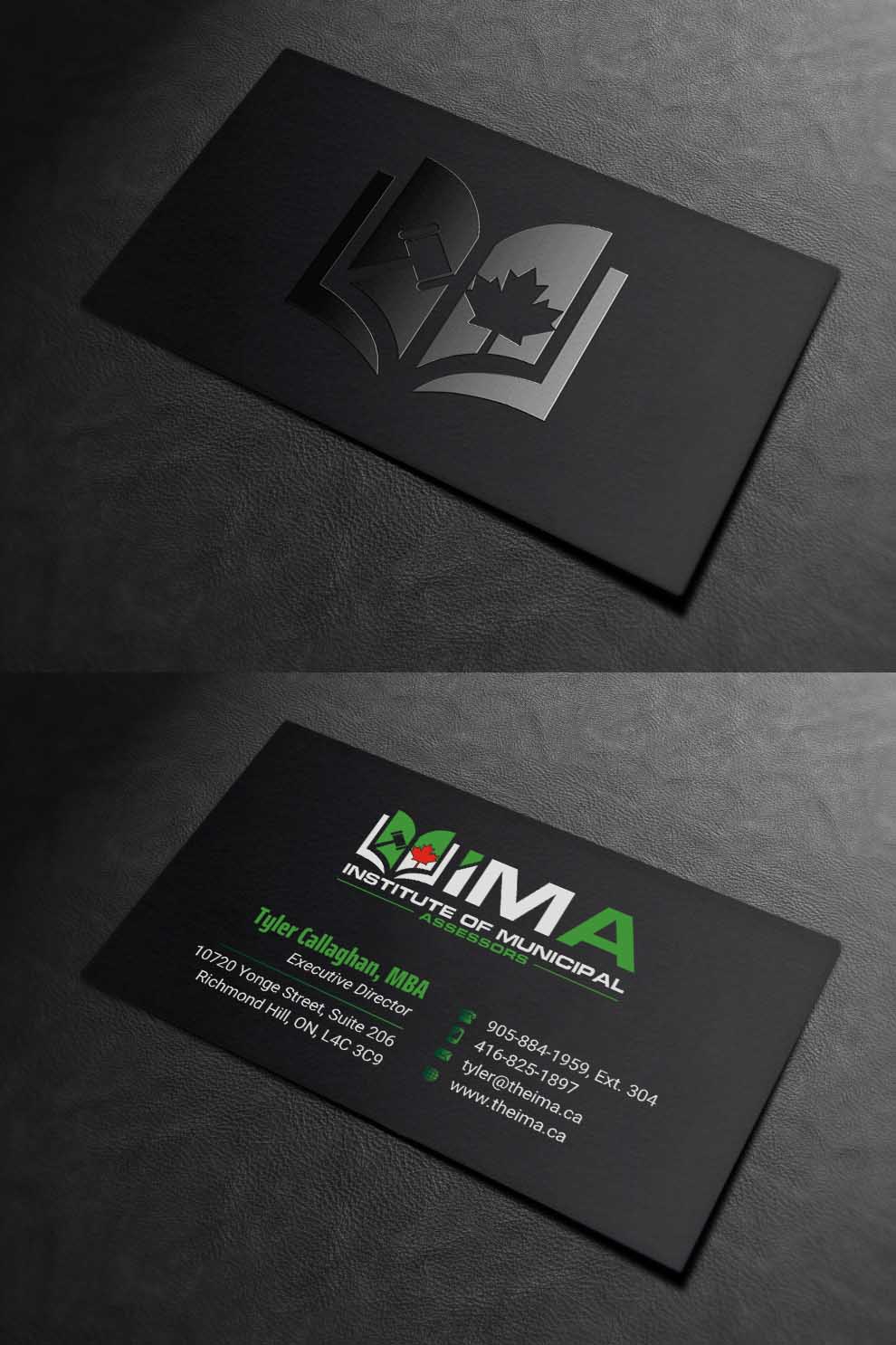 Design de Carte de Visite par INDIAN_Ashok pour The Institute of Municipal Assessors | Design #24740943