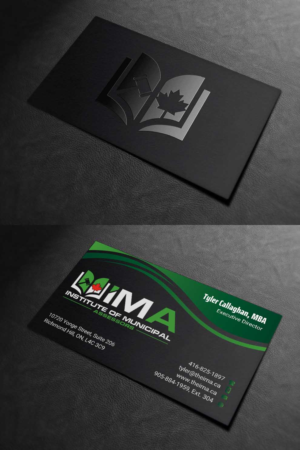 Business Card Design by INDIAN_Ashok for The Institute of Municipal Assessors | Design: #24740944
