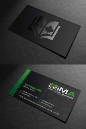 Business Card Design by INDIAN_Ashok for The Institute of Municipal Assessors | Design: #24740948