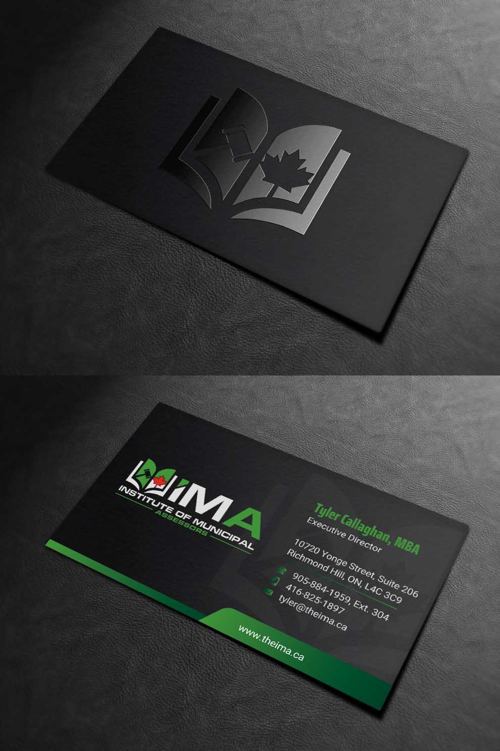 Design de Carte de Visite par INDIAN_Ashok pour The Institute of Municipal Assessors | Design #24740949
