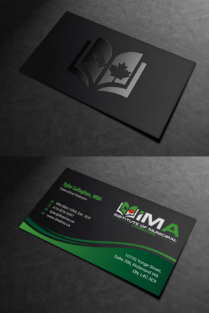 Business Card Design by INDIAN_Ashok for The Institute of Municipal Assessors | Design: #24740951