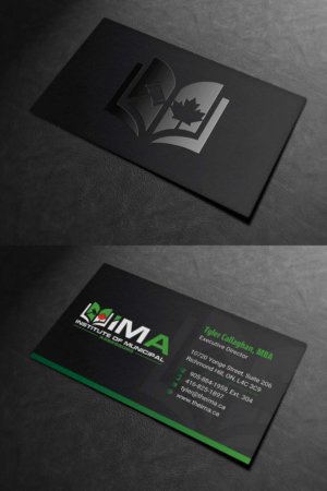 Business Card Design by INDIAN_Ashok for The Institute of Municipal Assessors | Design: #24740954
