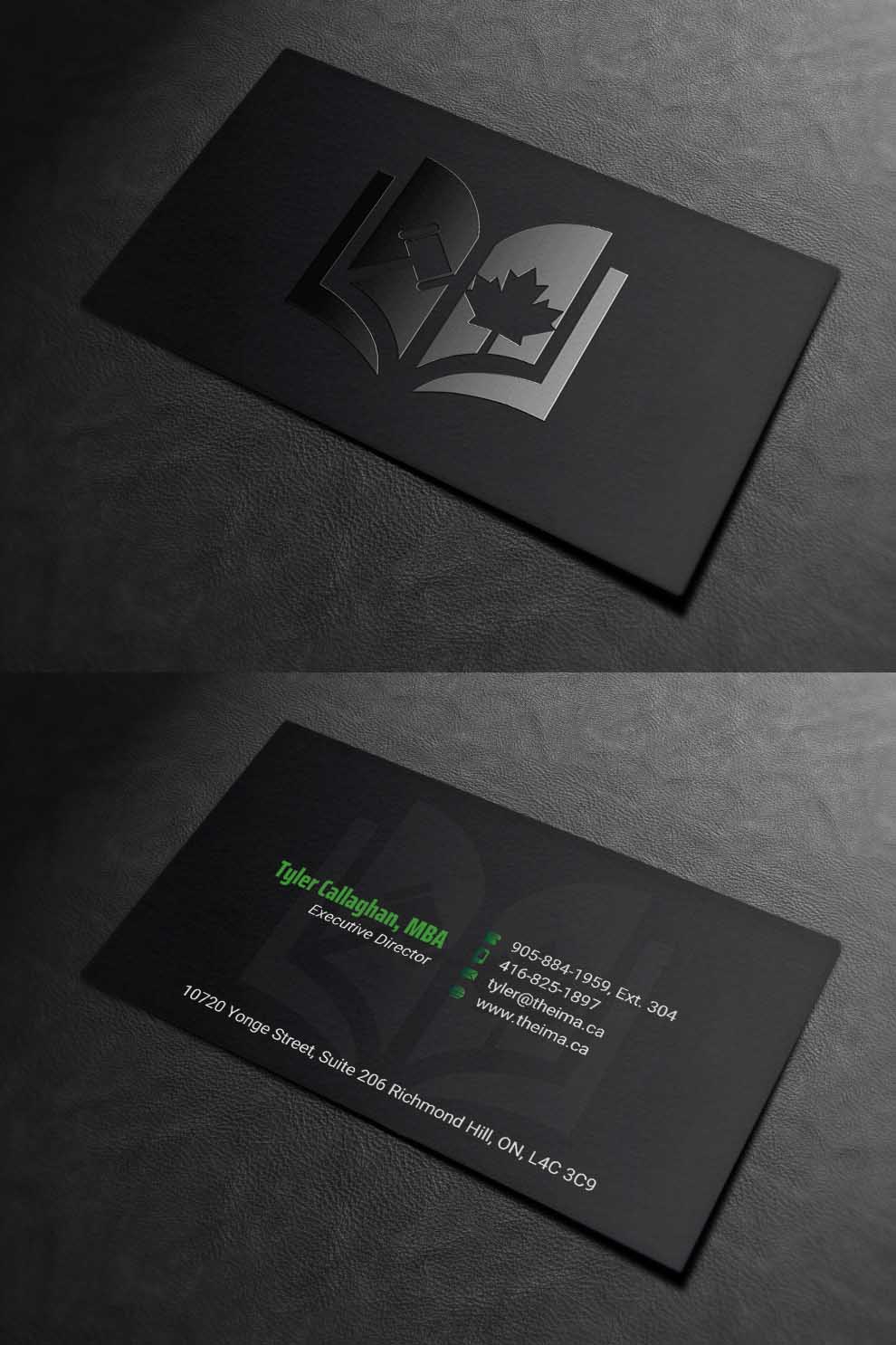 Business Card Design by INDIAN_Ashok for The Institute of Municipal Assessors | Design #24740956