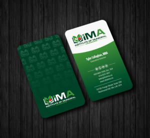 Business Card Design by INDIAN_Ashok for The Institute of Municipal Assessors | Design: #24740959