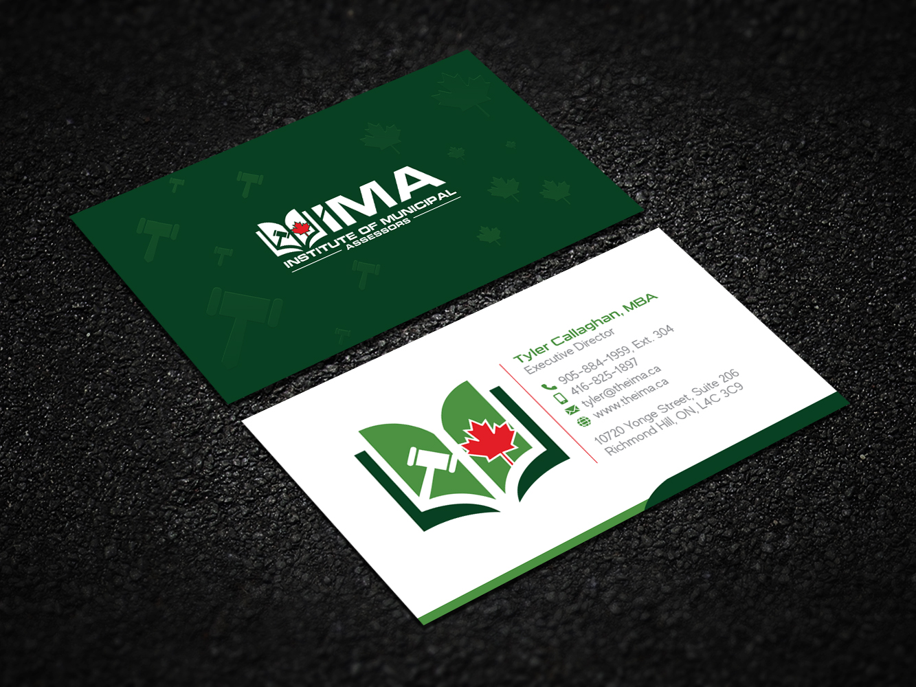 Business Card Design by Verified artistry for The Institute of Municipal Assessors | Design #24743608
