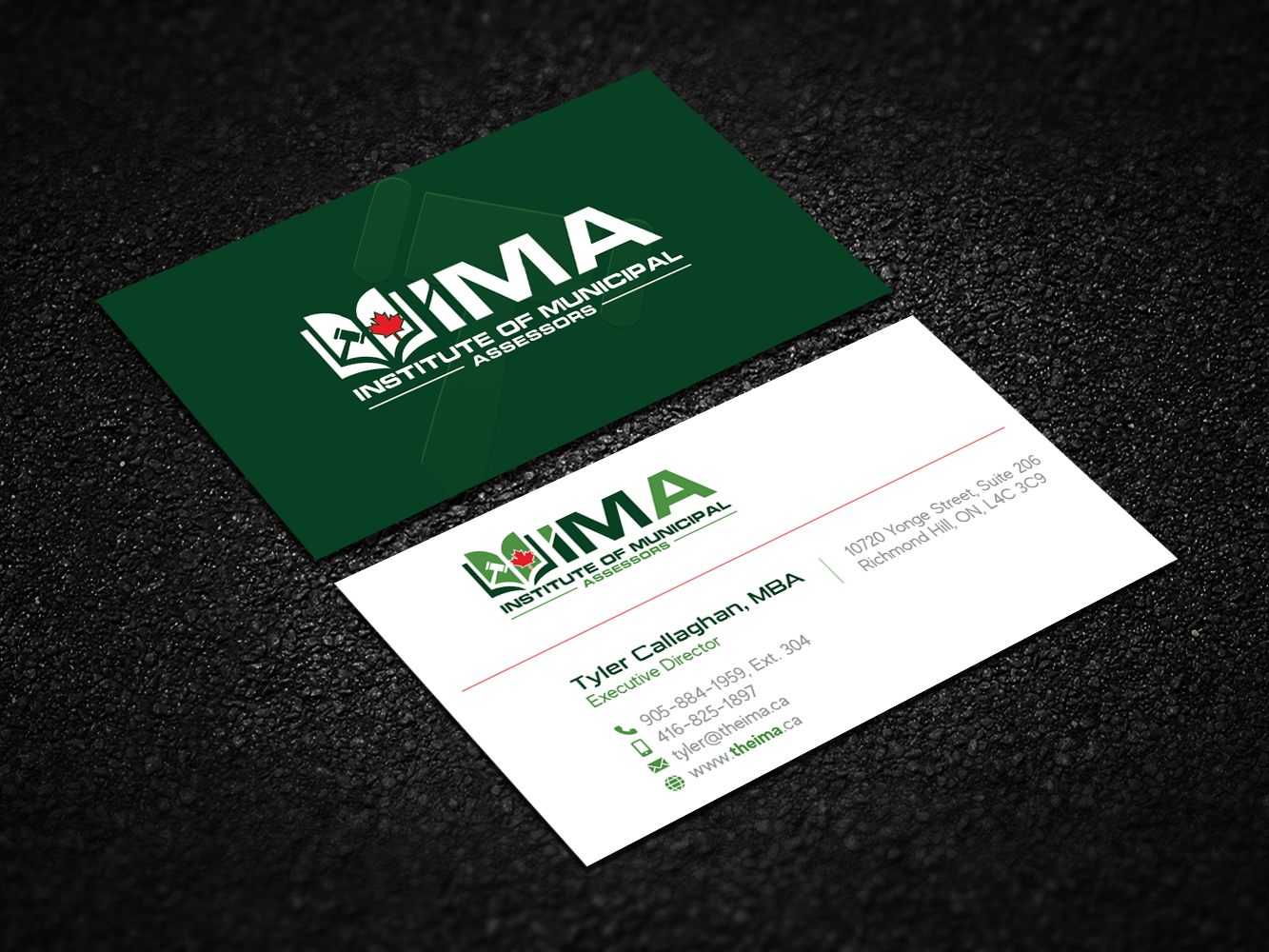 Business Card Design by Verified artistry for The Institute of Municipal Assessors | Design #24743610