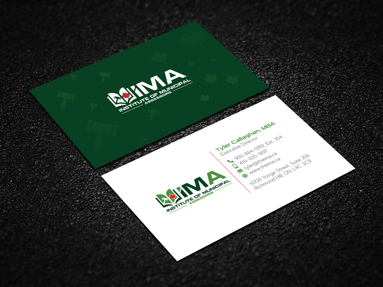 Business Card Design by Verified artistry for The Institute of Municipal Assessors | Design #24743612