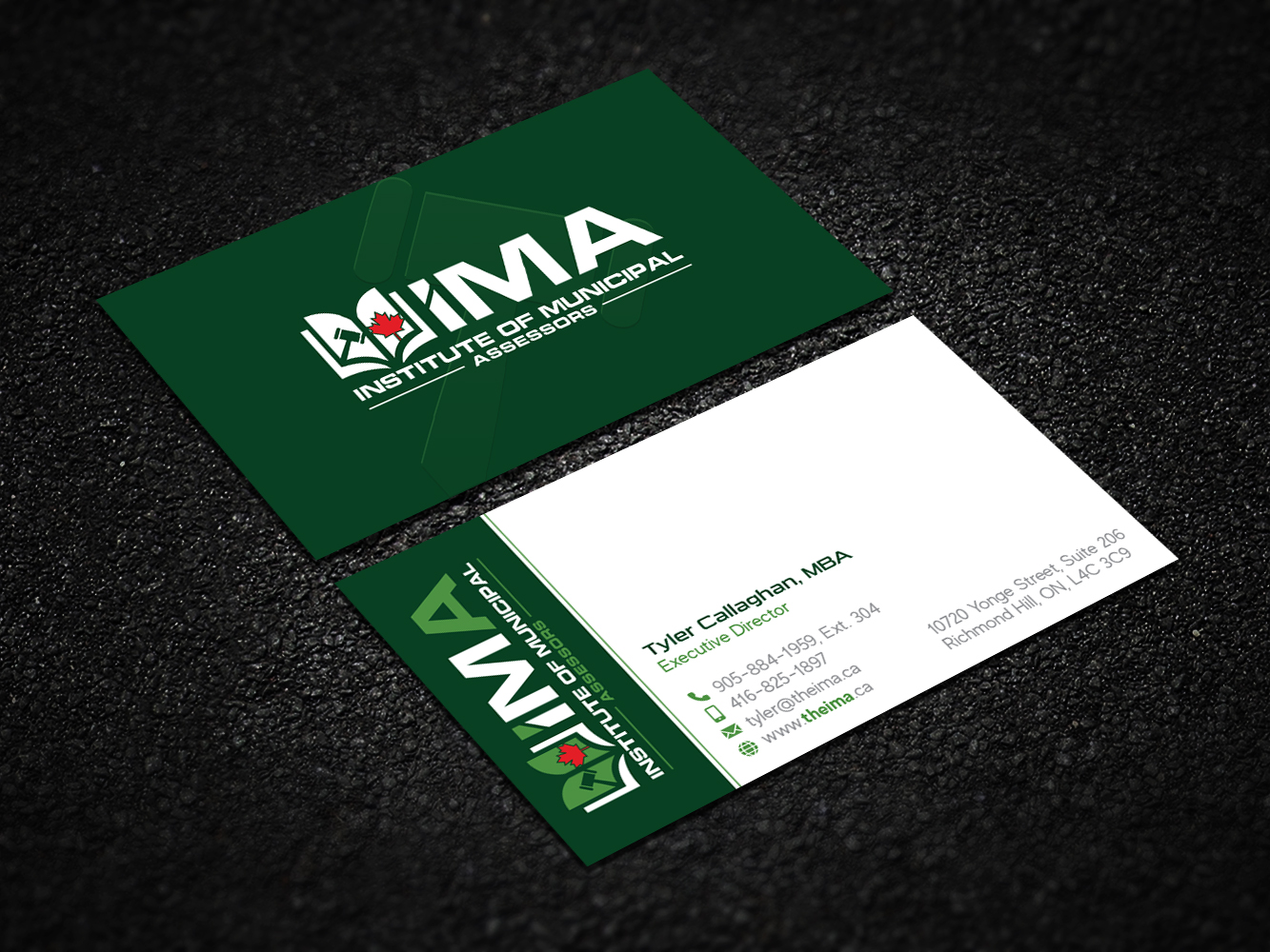 Business Card Design by Verified artistry for The Institute of Municipal Assessors | Design #24743613