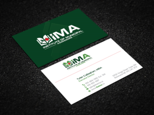 Business Card Design by Verified artistry for The Institute of Municipal Assessors | Design: #24743616