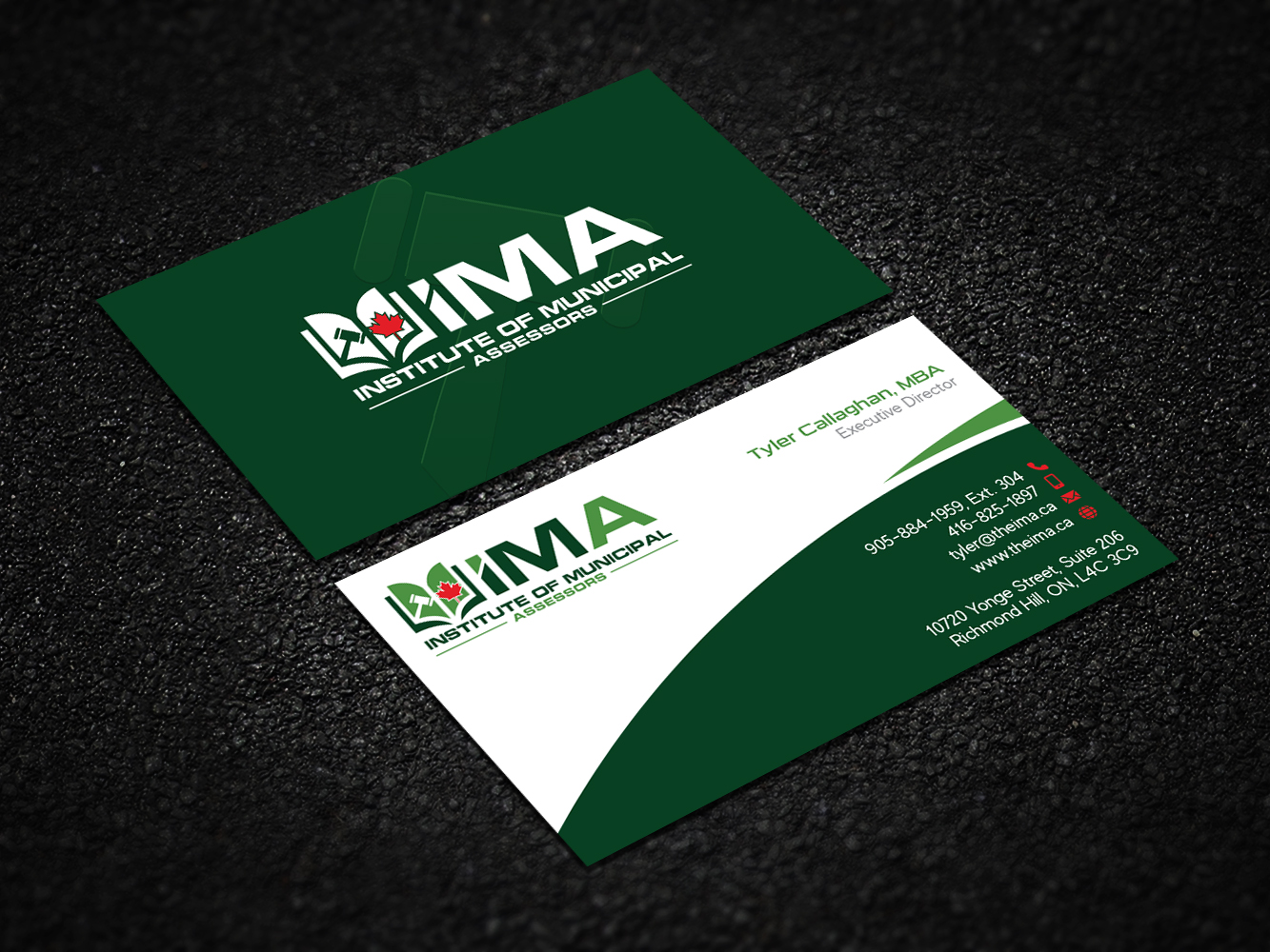 Business Card Design by Verified artistry for The Institute of Municipal Assessors | Design #24743618