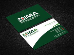 Business Card Design by Verified artistry for The Institute of Municipal Assessors | Design: #24743618