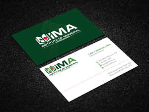 Business Card Design by Verified artistry for The Institute of Municipal Assessors | Design: #24743626