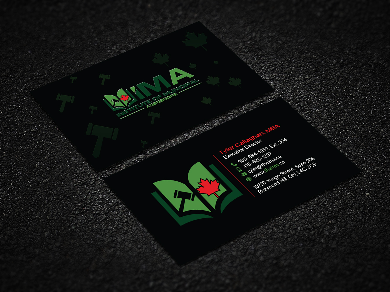Business Card Design by Verified artistry for The Institute of Municipal Assessors | Design #24743639