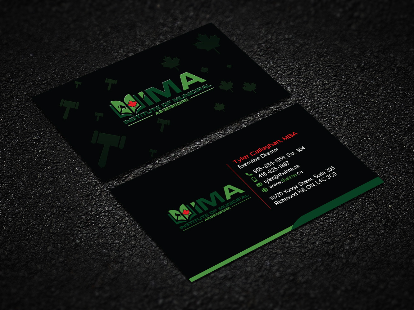 Business Card Design by Verified artistry for The Institute of Municipal Assessors | Design #24743640