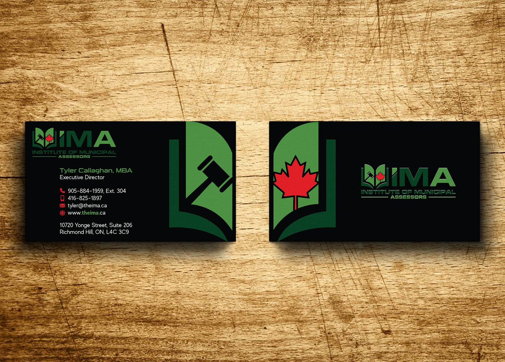 Business Card Design by Verified artistry for The Institute of Municipal Assessors | Design #24743643