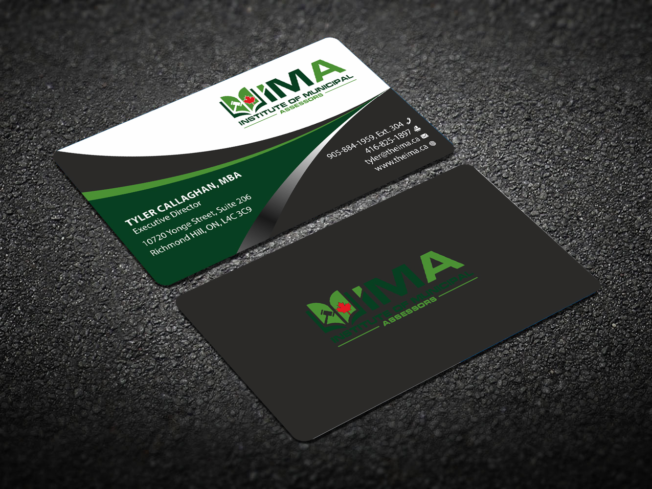 Business Card Design by Infinitive Technology for The Institute of Municipal Assessors | Design #24739393